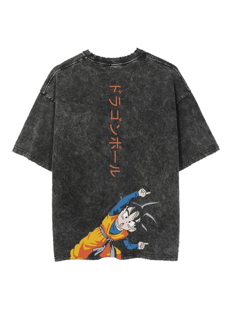 Trunks x Goten Fusion Vintage Tee  | ANIQI